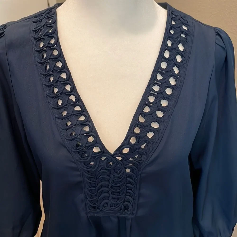 Banana Republic 3/4 Length Sleeve Blouse